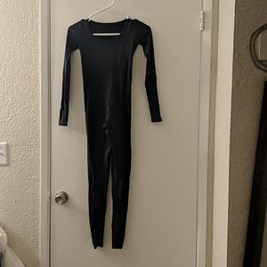 Black milk matte long sleeve catsuit xxs new